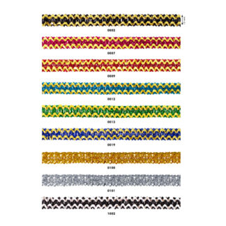 Galão Metalizado Bicolor