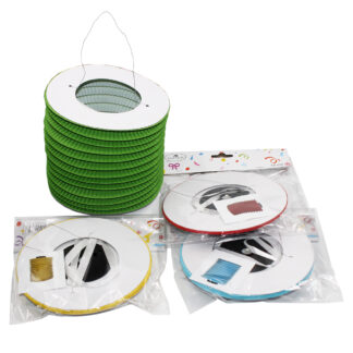 Laterna Papel com Luz 15cm