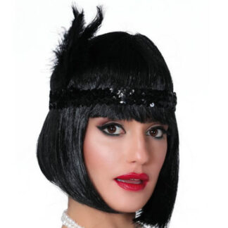 Fita Charleston Preto