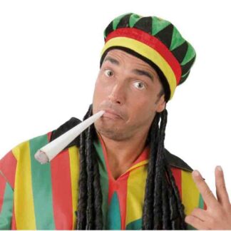 Chapéu Jamaicano c Rastas
