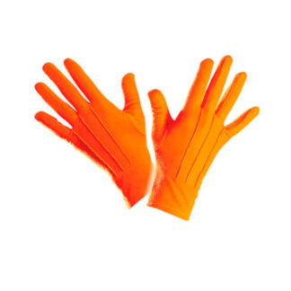 Luvas Curtas Adulto Laranja