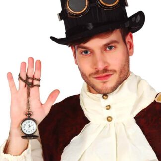 Relógio de Bolso com Corrente