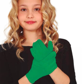 Luvas Criança 17cm Verde