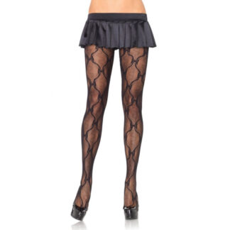 Collants Renda Laços Adulto