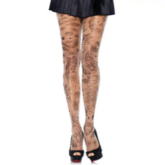 Collants Tatuagens Adulto