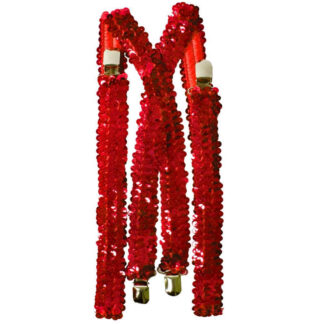 Suspensórios Adulto Vermelho