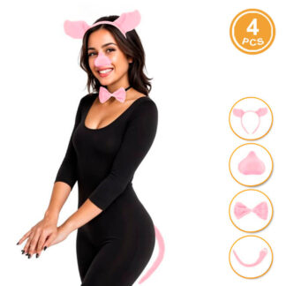 Conjunto Porco 4pcs