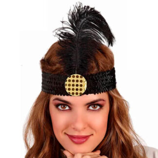 Fita Charleston Preto