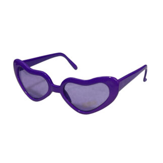 Óculos Coração Roxo