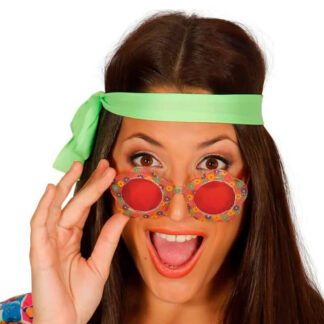 Óculos Flores Hippie