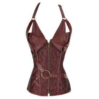 Corpete Correntes Steampunk Castanho