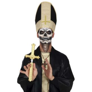 Punhal Caveira Dourado