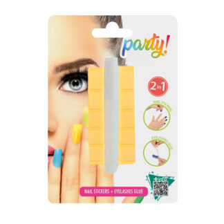 Cola Pestanas e Unhas