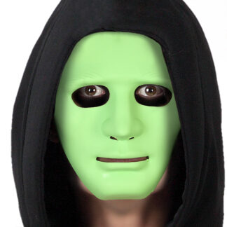 Máscara Halloween Verde