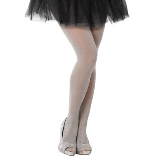 Collants Adulto Brilhantes Prata