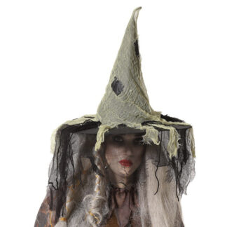 Chapéu Bruxa com Trapos