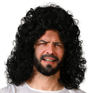 Peruca Homem Caracóis Comprida