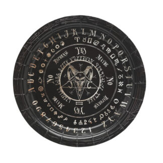 6 Pratos Papel Ouija 23cm