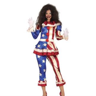 Fato Palhaça Americana Louca