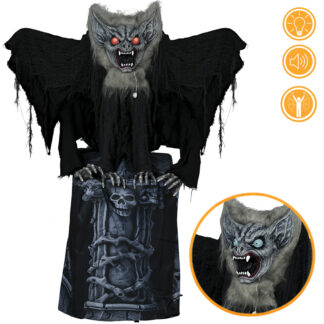 Boneco Morcego com Lápide 150cm