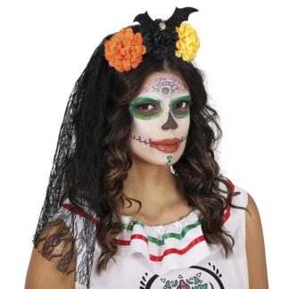 Bandolete Flores com Véu