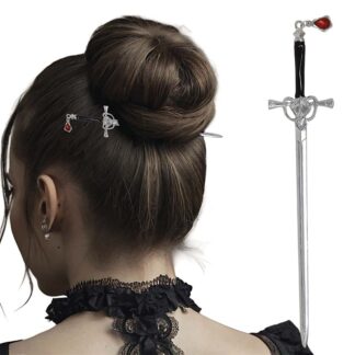 Espada Gótica para Cabelo 19cm