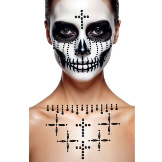 Brilhantes Faciais Autocolantes Freira