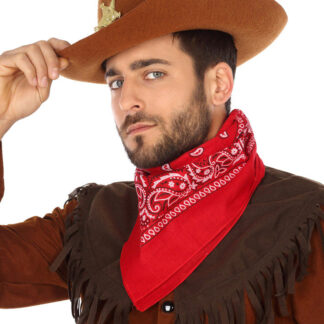 Lenço Cowboy Vermelho