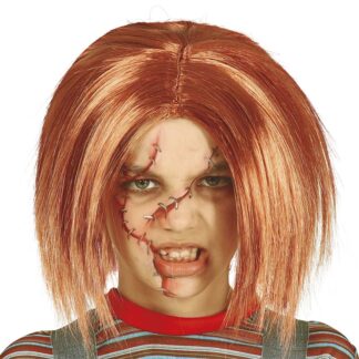 Peruca Boneco Assassino Criança