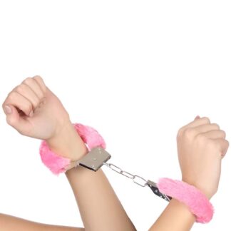 Algemas com Pelo Rosa