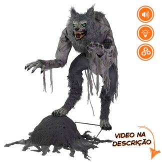 Boneco Lobisomem Animatronic
