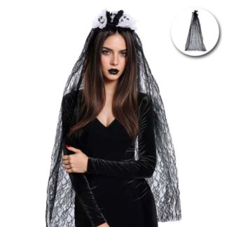 Bandolete Caveiras com Véu