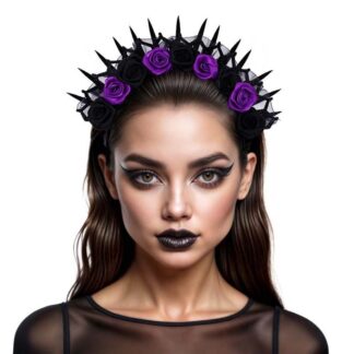 Bandolete Gótica com Flores