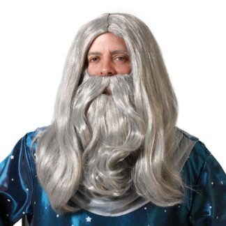 Peruca Mago Cinzento