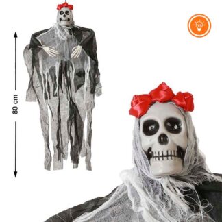Boneco Esqueleto Catrina 80cm