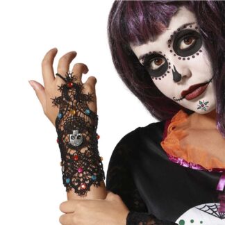 Luva Rede Caveira Mexicana