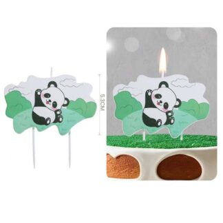 Vela Aniversário Panda 5.3cm