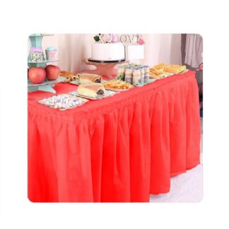 Saia de Mesa Vermelho