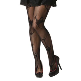 Collants Rede com Fantasmas