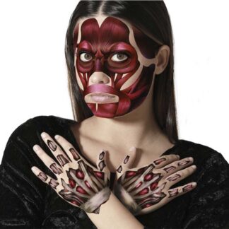 Tatuagens Carne Rosto e Mãos