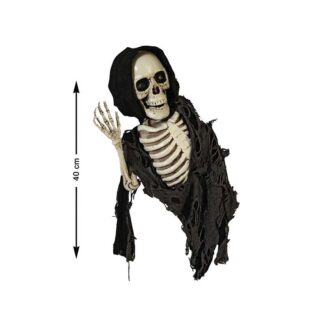 Boneco Esqueleto com Capuz 40cm