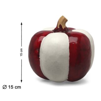Abóbora Vermelho/Branco