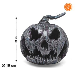 Abobora Prateada com luz