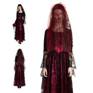 Fato Noiva Vampira Premium