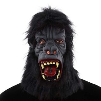 Máscara Gorila com Pelo