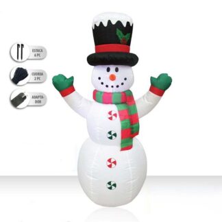 Boneco de Neve Insuflável 240cm