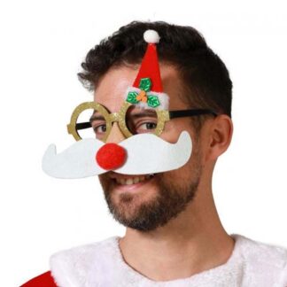 Óculos Pai Natal com Bigode