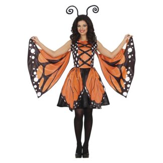 Fato Borboleta Laranja