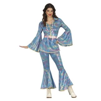 Fato Disco Girl Azul