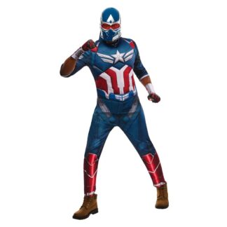 Fato Capitão América BNW Deluxe - Marvel